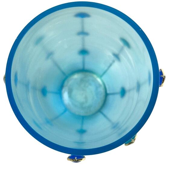 Swarovski Yasmine Hurel 2005 Jewels Capri Blue Vase Aquamarine/Blue Zircon-Rare - Picture 3 of 5